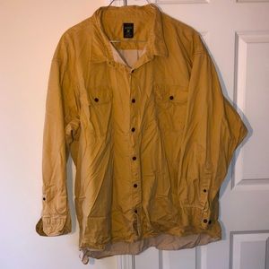 REDHEAD CABELA’S button shirt cuffed  long sleeve